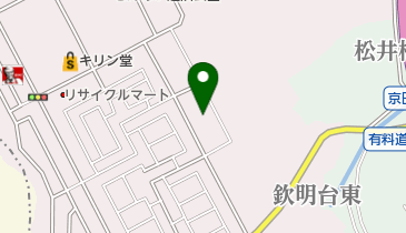 八幡市立 子ども・子育て支援センター・すくすくの杜の地図画像