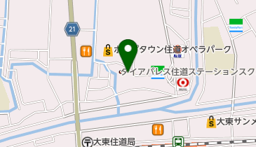 クロロフイル住道美顔教室の地図画像