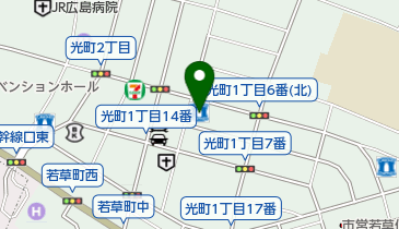 ヴィノイタリア(vinoitalia)光町店の地図画像