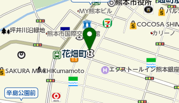 西日本シティTT証券株式会社熊本支店の地図画像