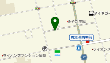 青葉・杜のみらい保育園の地図画像