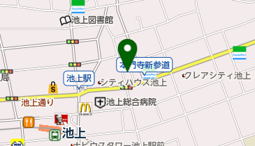 バールミモザの地図画像