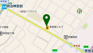 ディリジェンスパーラー表参道ヒルズ店の地図画像