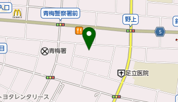 カギのトラブル救急車の地図画像