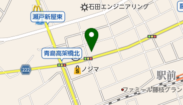 ペッツショコラの地図画像