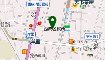 ミラクルオーダー天下茶屋店の地図画像
