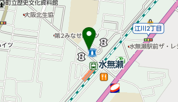 たこ勇の地図画像