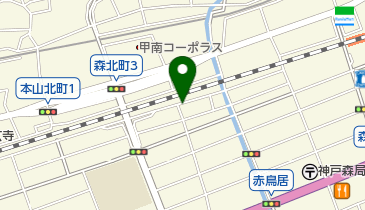 ビデオプロダクションビューの地図画像