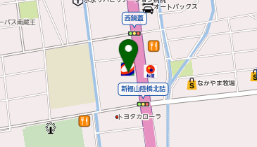 キュート福山店の地図画像