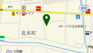 セコム高知株式会社の地図画像