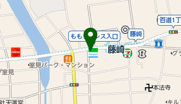 藤崎調剤薬局の地図画像