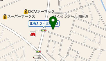 虹屋HAIRPROFESSIONALの地図画像