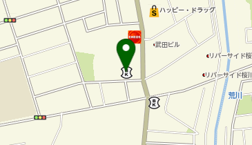 青森みちのく銀行 松原通り支店の地図画像