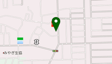 モイスティーヌ多賀城サロンの地図画像