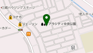 三郷市役所 ピアラシティー交流センター防犯ステーションの地図画像