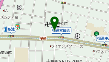 投信の窓口の地図画像