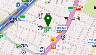シューズショップオモダカの地図画像
