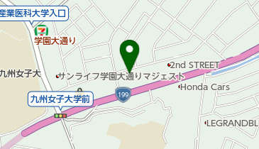 美容室プリュの地図画像