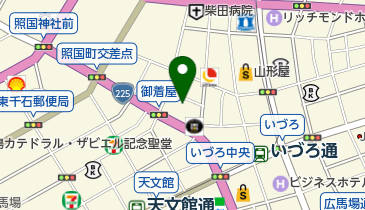 バナナネイルの地図画像