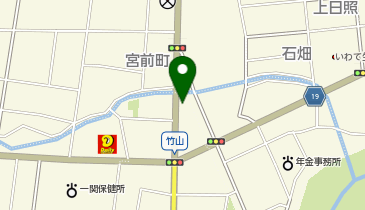 一関中央リハビリなのはなの地図画像