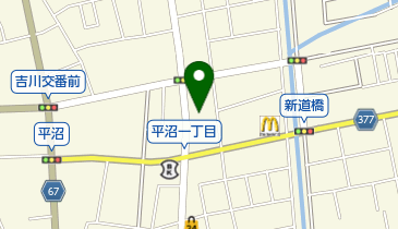 メガネのイタガキ吉川店の地図画像