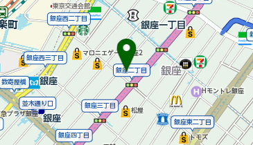 kakimoto-arms銀座2丁目店の地図画像