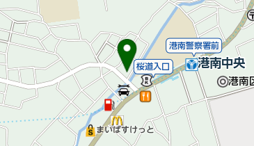 港南中央薬局の地図画像