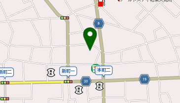 見附健幸の湯ほっとぴあ体いやし處の地図画像