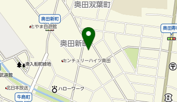 富山市立 奥田公民館の地図画像