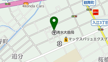 鮨割烹たか友の地図画像