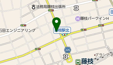 藤枝市観光協会の地図画像