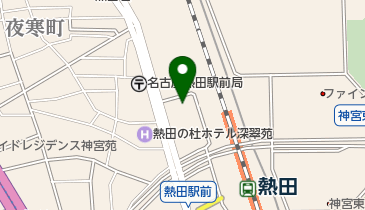 勝楽寺名古屋分院の地図画像