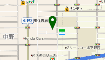 スマイルクリーニング 本部の地図画像