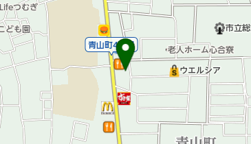 ライゼホビー八尾青山2の地図画像
