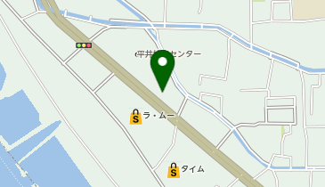 かめや釣具株式会社 岡山平井店の地図画像