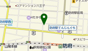 ピザーラ防府店の地図画像