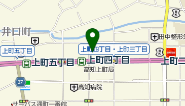 岡林釣具店 上町店の地図画像