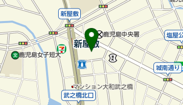 鹿児島県生活衛生営業指導センター(公益財団法人)の地図画像