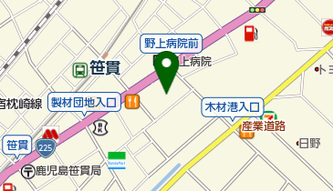 catchonヘアデザインの地図画像