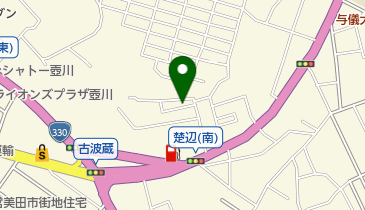 Paravoseプラスの地図画像