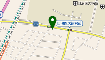 和光メガネ自治医大店の地図画像