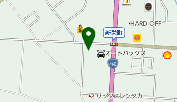 ビアンベール新発田店の地図画像