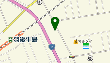 機能維持特化型デイサービスケアライフゆりの地図画像