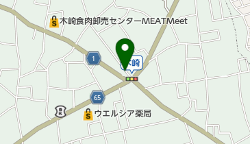 山本美容室の地図画像