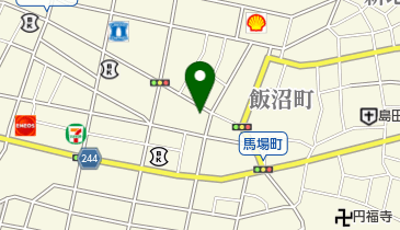 犬のとこやさんの地図画像