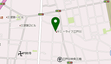 サニーライフ江戸川の地図画像