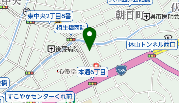 青蓮寺中央納骨堂の地図画像