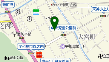 たかま整骨院の地図画像