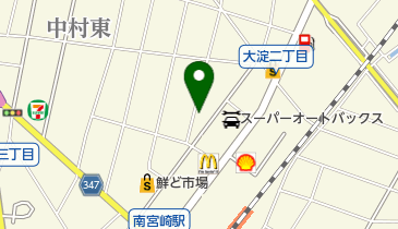 杉田針灸院の地図画像