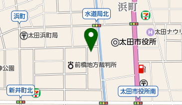 雀荘ベルの地図画像